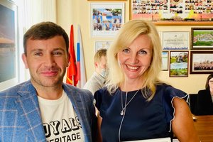 Руководство Балтийского объединения поздравило сотрудников с Днём строителя