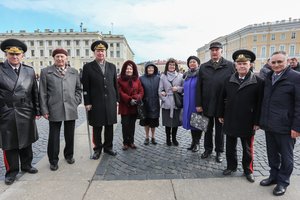 В Петербурге состоялась 25-я встреча  ветеранов-строителей Северного флота