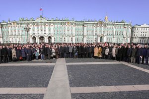 В Петербурге состоялась 25-я встреча  ветеранов-строителей Северного флота