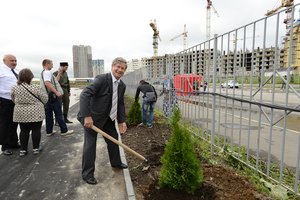 Руководители Балтийского объединения поздравили семьи Ольгинских приютов с Днем семьи,  любви и верности