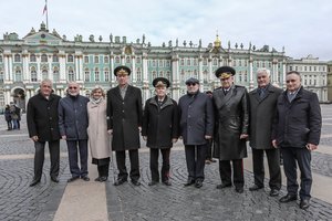 В Петербурге состоялась 25-я встреча  ветеранов-строителей Северного флота