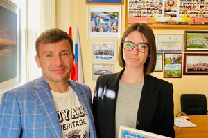Руководство Балтийского объединения поздравило сотрудников с Днём строителя